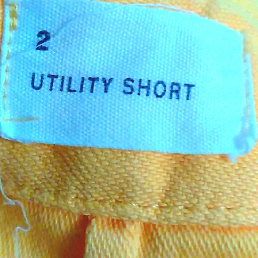 GAP "Utility Short" Yellow Size 2 - Picture 6 of 7